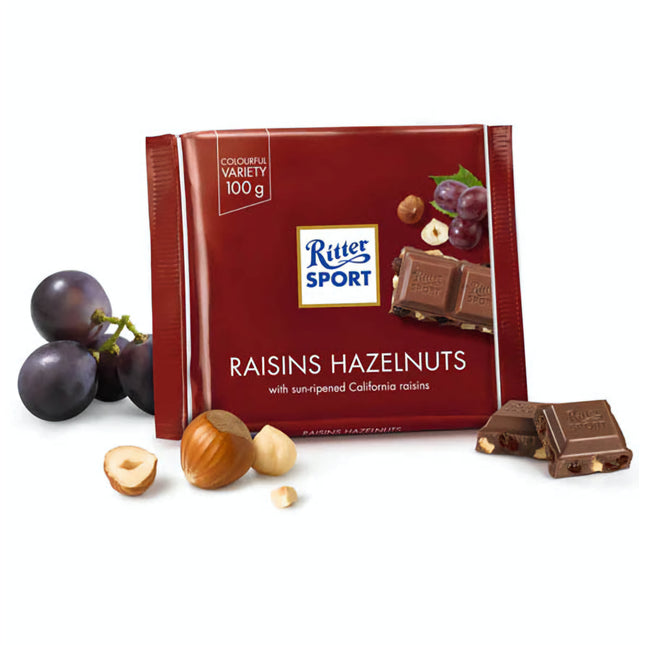 Ritter Sport Rasin Hazelnuts 100G