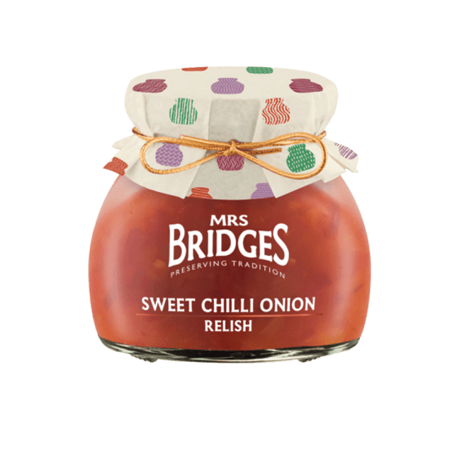 Mrs Bridges Sweet Chilli Onion Relish 230g ( BB 10/2026 )