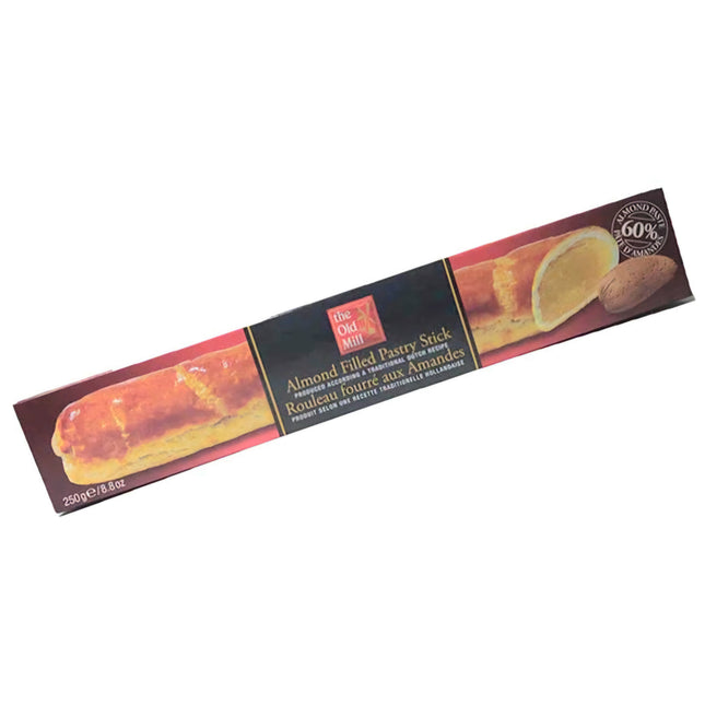 The Old Mill Almond Filled Pastry Stick 250G ( BB 04/2026 )