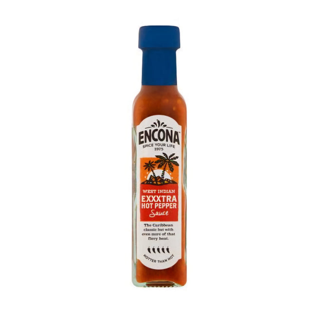 Encona Exxxtra Hot Pepper Sauce 142ML ( BB 30/01/2026 )