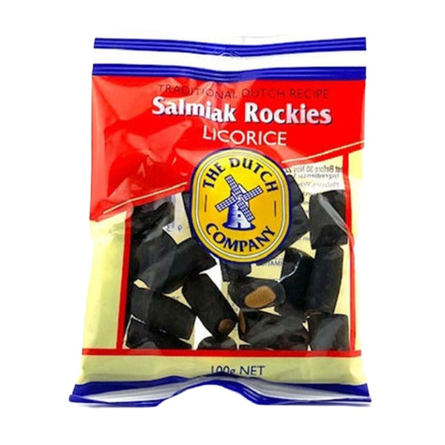 The Dutch Company Salmiak Rockies Licorice 100G ( BB 24/02/2027 )