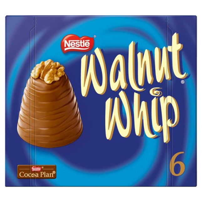 Walnut Whip 6 Pack 180G ( BB 30/03/2026 )