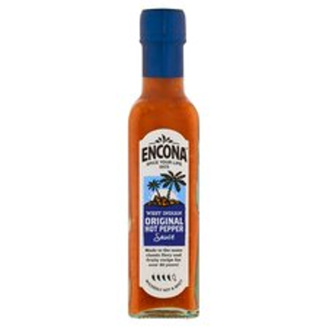 Encona Original Hot Pepper Sauce 142ML ( BB 30/05/2026 )