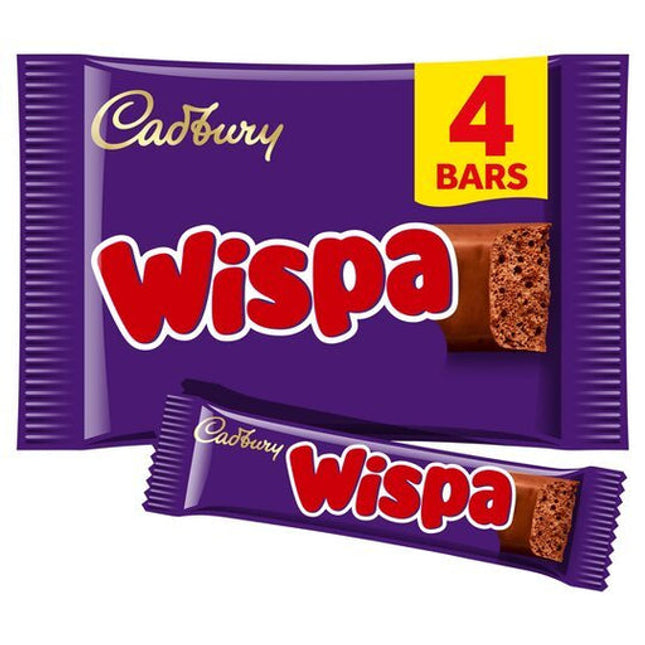 Cadbury Wispa 4 Bars Multipack 94.8G ( BB 21/03/2026 )