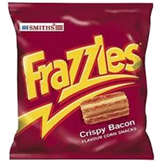 Smiths Frazzles Crispy Bacon Flavour 41G Larger Pack ( BB 01/11/2025 )