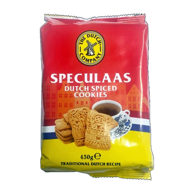 The Dutch Company Spiced Speculaas Cookies 450G ( BBD 30/07/2027 ) ☆ Buy 14 get 1 Free ☆