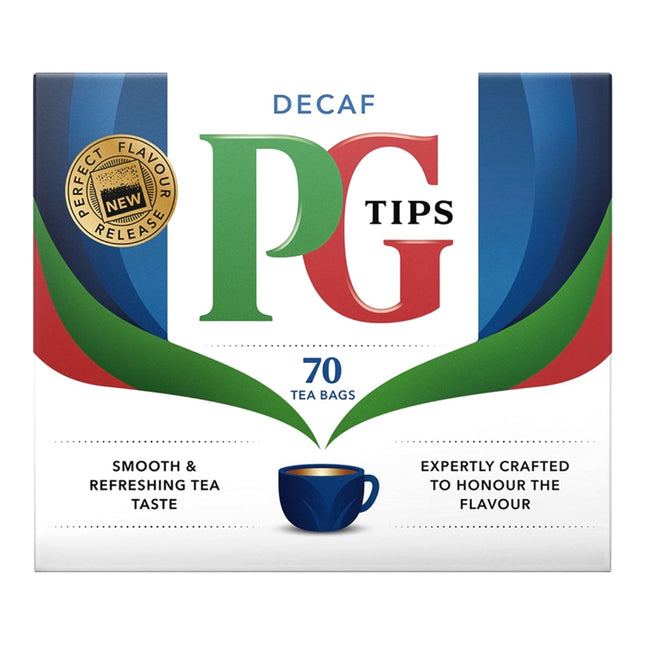 PG Tips Decaf 70 Tea Bags ( BB 30/07/2026 )