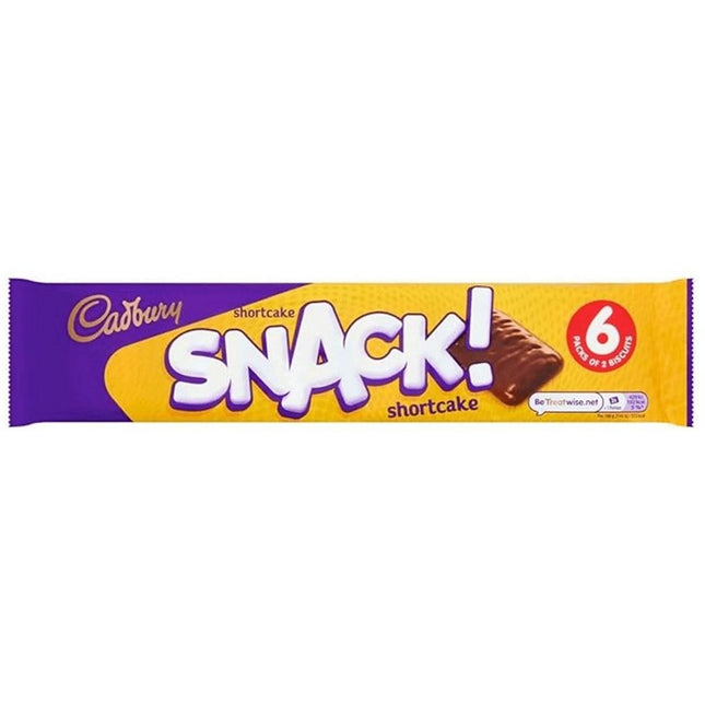 Cadbury Snack Shortcake 6 Pack 120G ( BB 09/03/2026 )