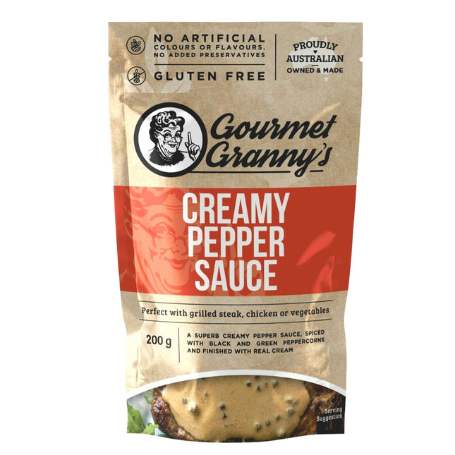 Gourmet Granny's Creamy Pepper Sauce 200G ( BB 29/04/2027 )
