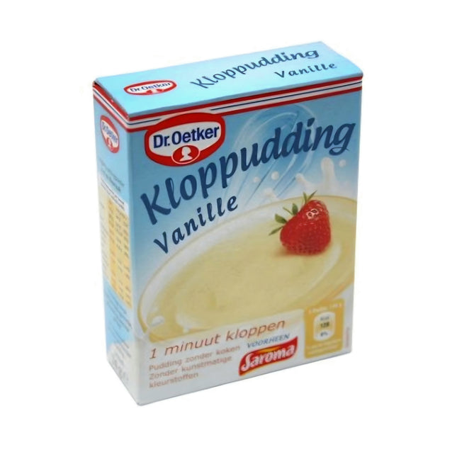 Dr Oetker Kloppudding Vanilla Pudding Mix 74G Box Holland ( BB 05/2026 )