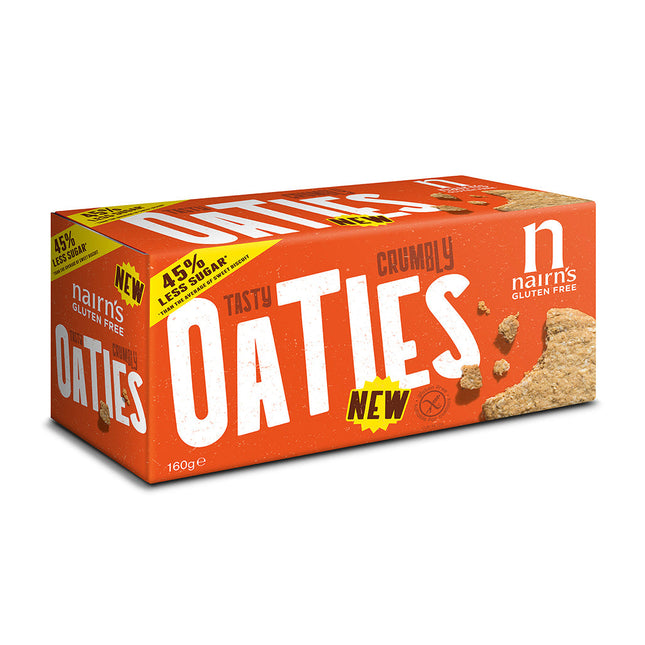 Nairn's Gluten Free Oaties Syrupy & Crumbly Oat Biscuits 160G ( BB 28/11/2026 )