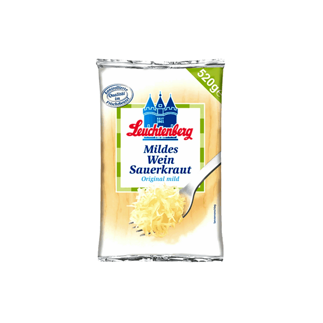 Leuchtenberg Mild Wine Sauerkraut in Bag 340G ( BB 11/08/2027 )