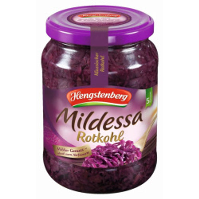 Hengstenberg Rotkohl Red Cabbage 720G ( BB 31/12/2025 )