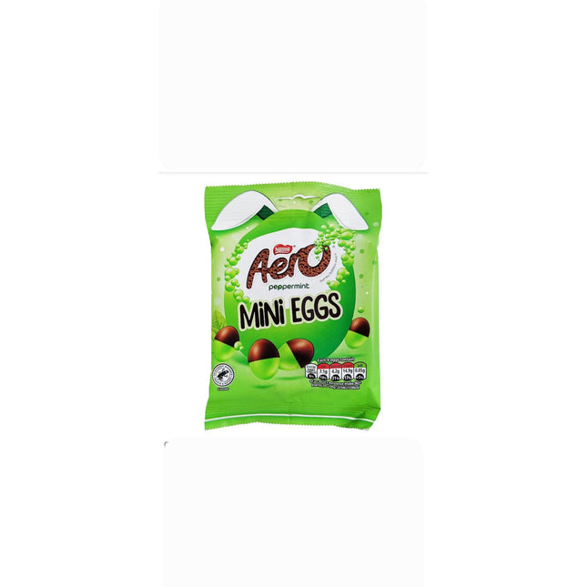 Nestle Aero Peppermint Mini Eggs Pouch 70G ( BB 30/06/2026 )
