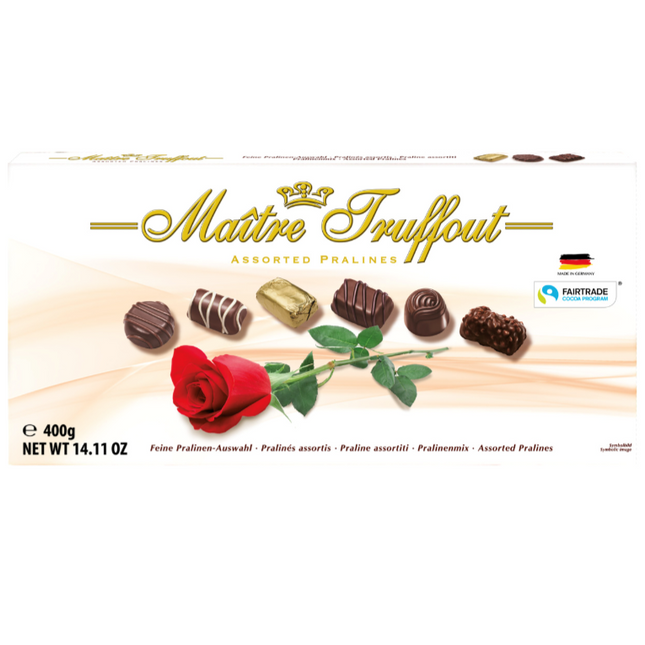 Maitre Truffout Assorted Pralines Rose Gift Box 180G ( BB 05/05/2026 )