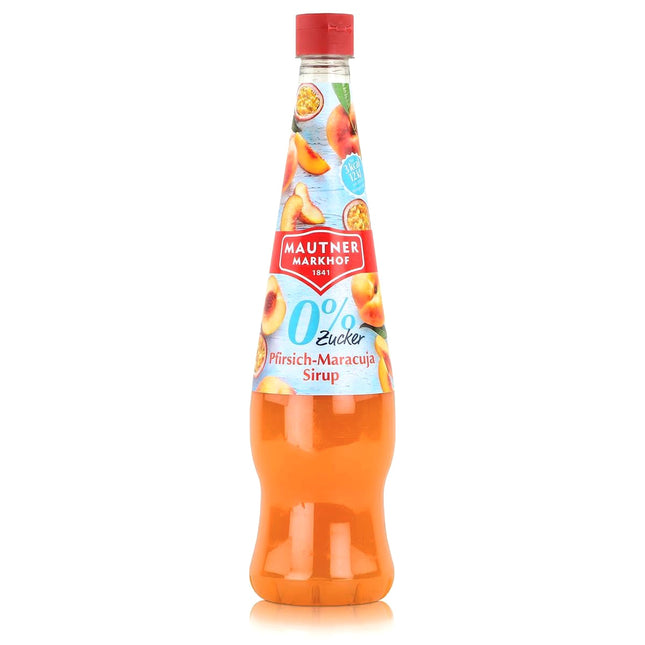 Mautner Markhof Peach Syrup Zero Sugar 700ml ( BB 14/11/2026 )