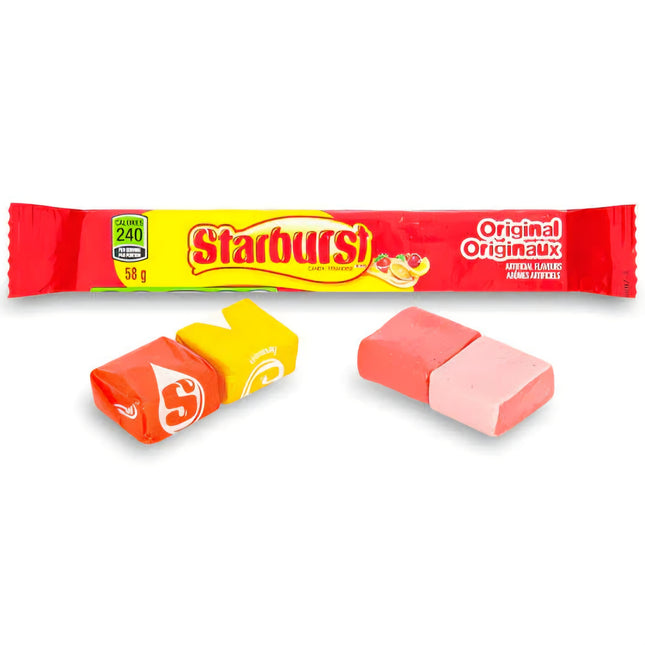 Starburst Original Assorted Fruit Chews Candy 58.7G ( BB 30/10/2026 )