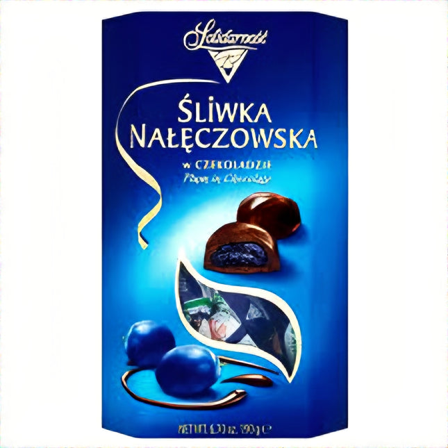 Solidarnosc Zlota Wisnia Polish Chocolate Covered Plum 190G ( BBD 05/05/2027 )