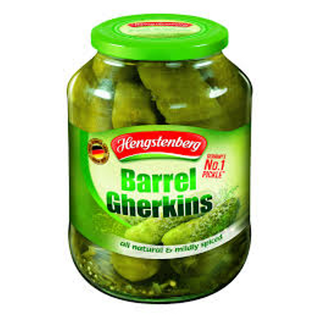Hengstenberg Knax Barrel Crunchy Gherkins 1550G ( BB 31/12/2027 )