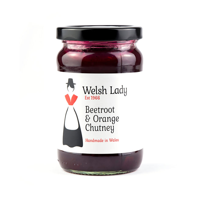 Welsh Lady Beetroot & Orange Chutney 311G ( BB 17/01/2028 )