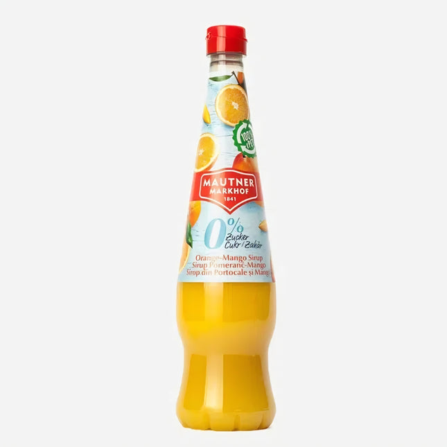 Mautner Markhof Orange Mango Syrup Zero Sugar 700ml BB 04/12/2026 )
