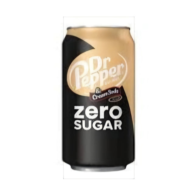 Dr Pepper Cream Soda Zero Sugar 355ml ( BB 30/01/2026 )