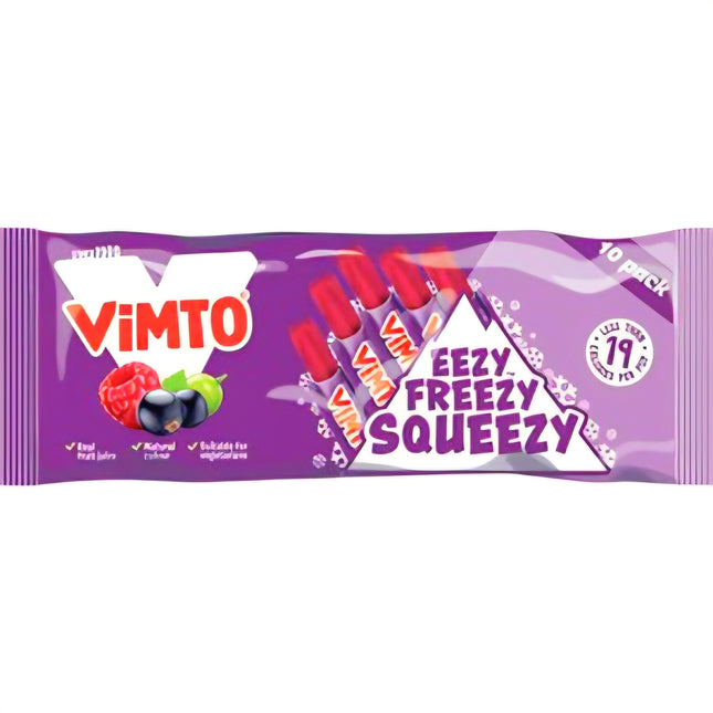 Vimto Eezy Freezy Squeezy Ice Pop 10 Pack ( BB 09/01/2027 )