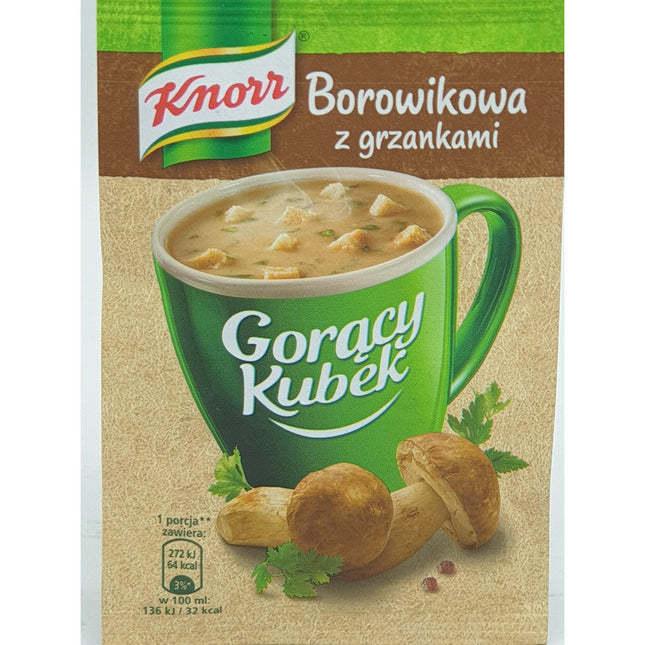 Knorr Porcini Mushroom Instant Soup 15G ( BB 28/02/2026 )