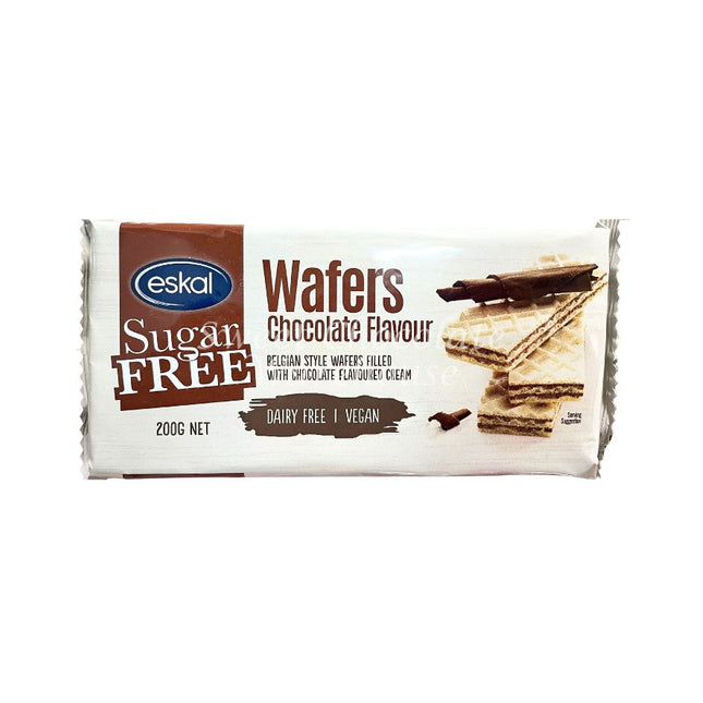 Eskal Sugar Free Chocolate Wafers 200G ( BB 28/03/2026 )