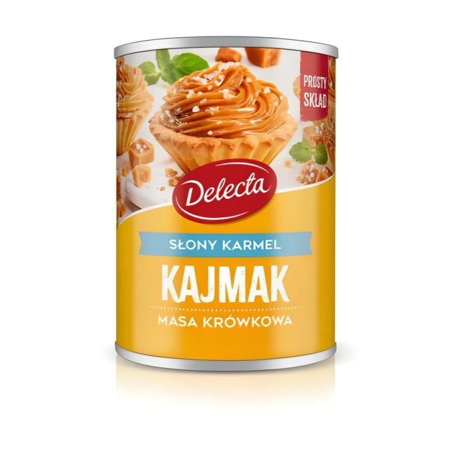 Delecta Kajmak Salted Caramel Cake Filling 400G ( BB 30/09/2026 )