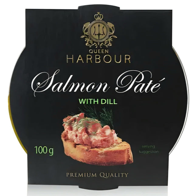 Queen Harbour Salmon Pate with Dill 100G ( BB 17/06/2027 )