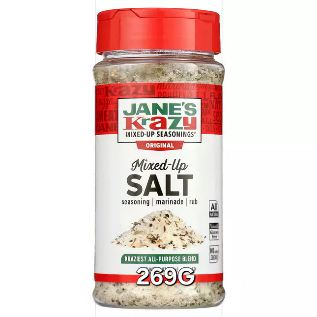 Jane's Krazy Mixed Up Salt Low Sodium 269G ( BB 31/12/2027 )