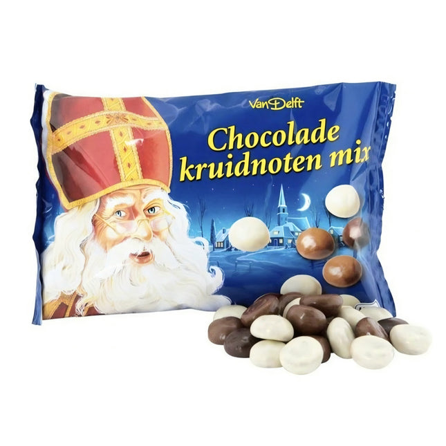 Van Delft Kruidnootjes coated with Mixed Chocolate 250G ( BB 30/06/2026 )