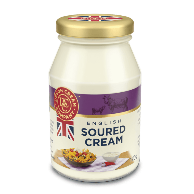 Devon English Soured Cream 170G ( BB 28/02/2026 Refrigerated Items For Local Pick-Up Only )