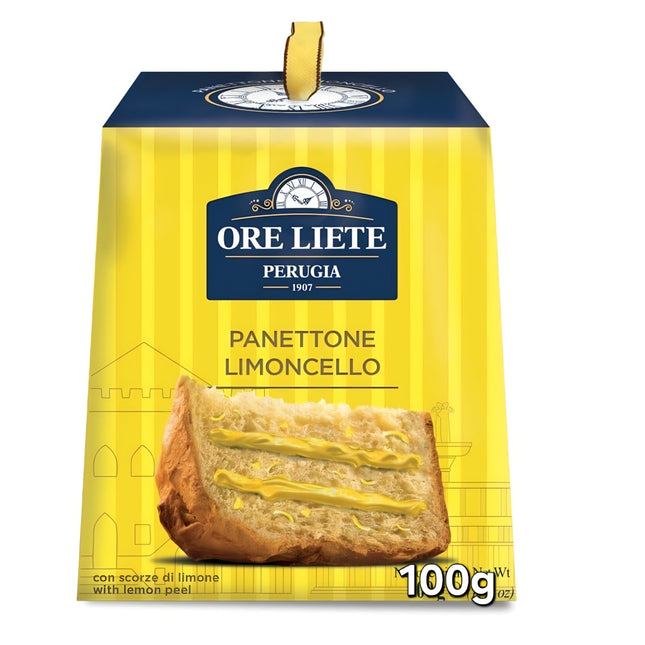 Ore Liete Mini Xlassic Pandoro Limoncello Filled with Lemon Cream 100G ( BB 11/04/2026 )