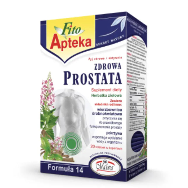 Malwa Fito Apteka Prostata Healthy Prostate 20 Tea Bags ( BB 30/07/2028 )
