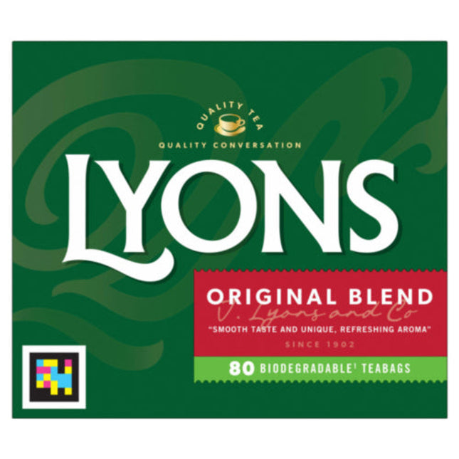 Lyons Original Blend 80 Tea Bags ( BB 30/09/2026 )