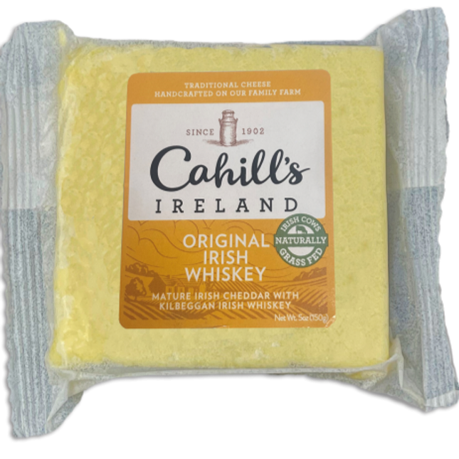 Cahill's Original Irish Whiskey Cheddar Cheese 200G ( BB 09/09/2026 For Local Pick-up Only )