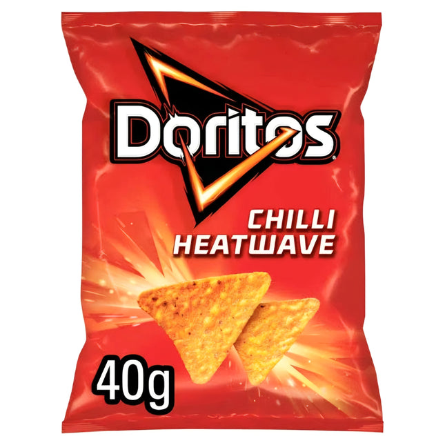 Doritos Chilli Heatwave Tortilla Corn Chips 40G ( BB 18/04/2026 )