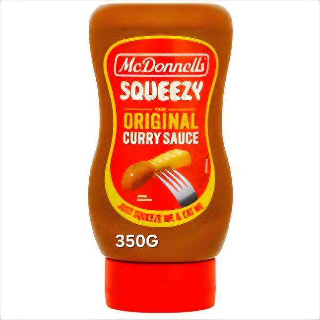Mcdonnells Original Curry Sauce Squeezy 350G ( BB 07/2026 )