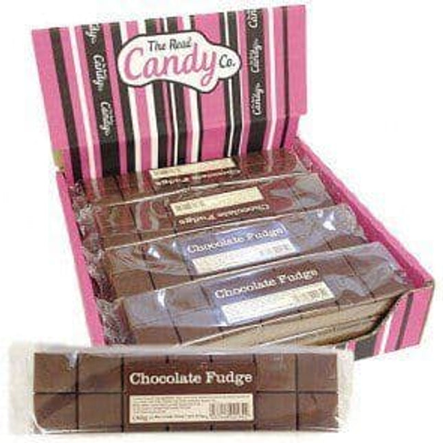 The Real Candy Co Chocolate Flavour Fudge 140G ( BB 19/02/2026 )