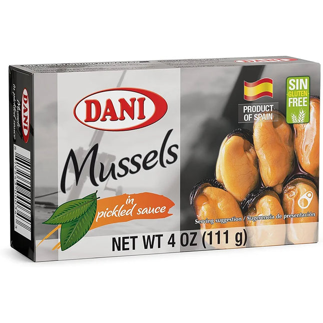 Dani Mussels in Pickled Sauce 111G ( BB 31/12/2028 )