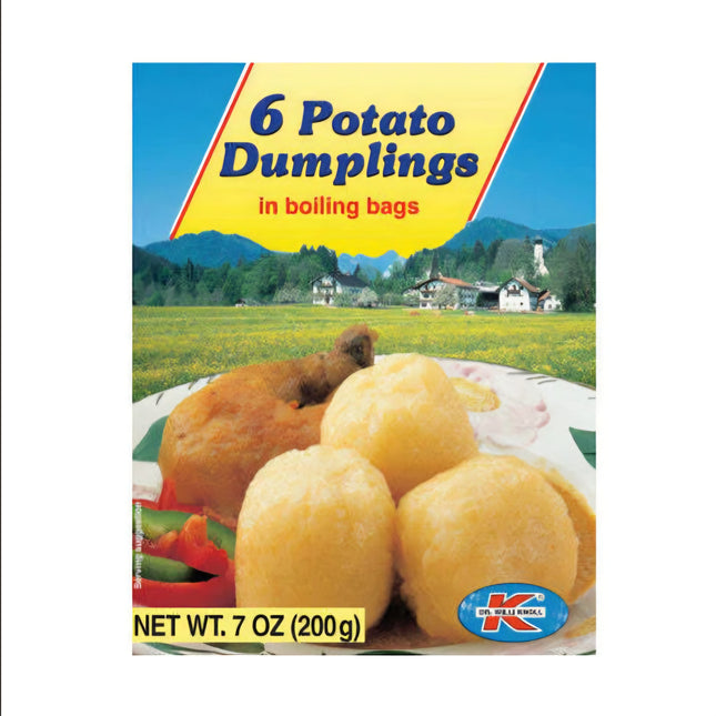 Dr Willi Knoll 6 Half & Half Potato Dumpling Halb & Halb in Boiling Bag 200G ( BB 01/10/2025 )