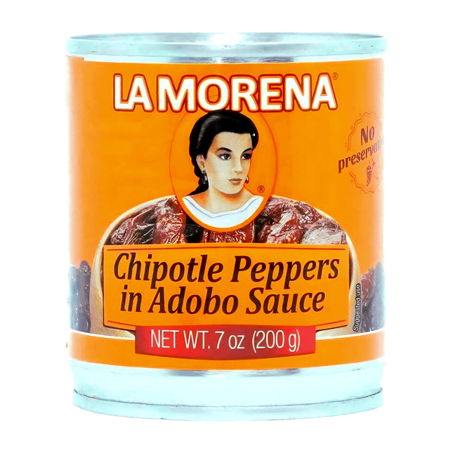 La Morena Chipotle Peppers in Adobo Sauce 200G ( BBD 06/03/2029 )