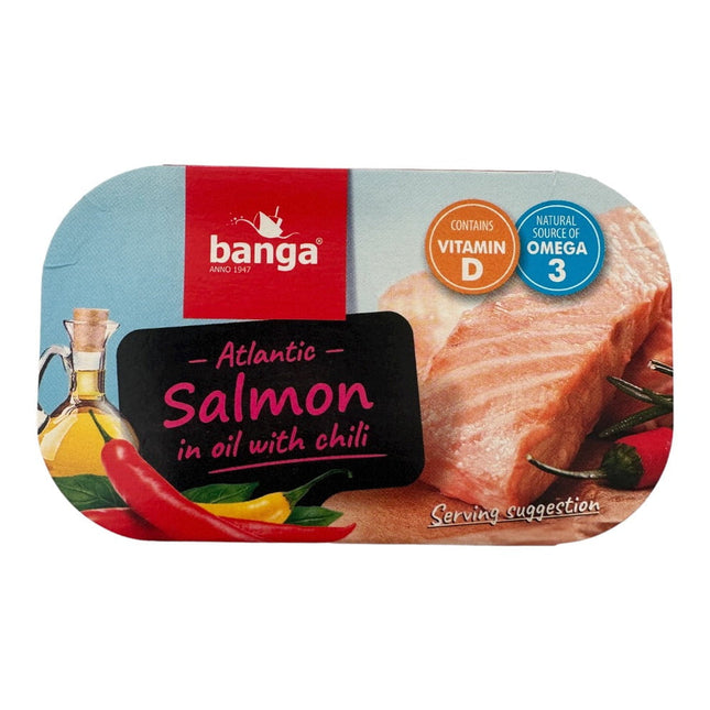 Banga Salmon in Oil with Chilli 120G ( BB 21/02/2027 )
