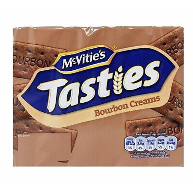 McVitie's Tasties Bourbon Creams Biscuits 300G ( BB 15/01/2026 )