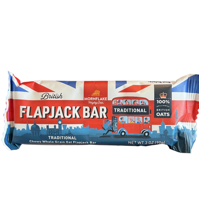 MoonFlake Traditional Whole Grain Oat FlapJack Bar 90G ( BB 15/10/2026 )