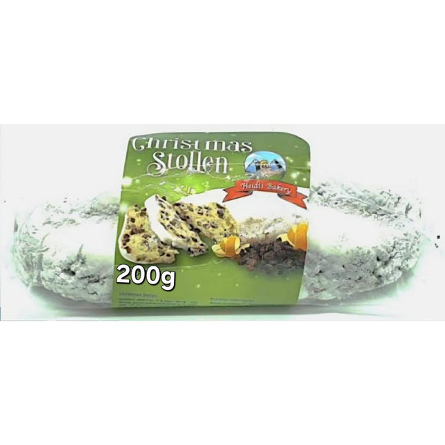 Heidis Bakery Premium Christmas Stollen 200G ( BB 30/06/2026 )