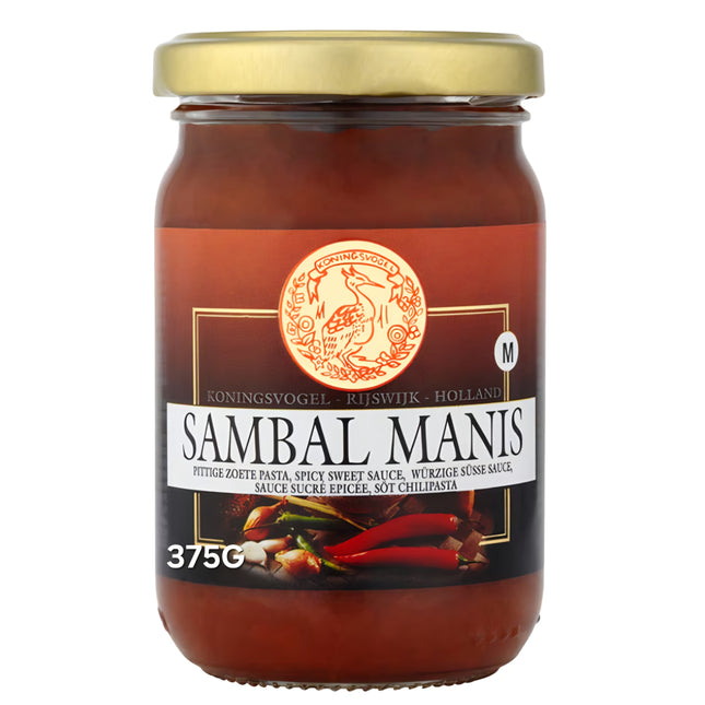 Koningsvogel Sambal Manis 375G ( BB 08/11/2026 )