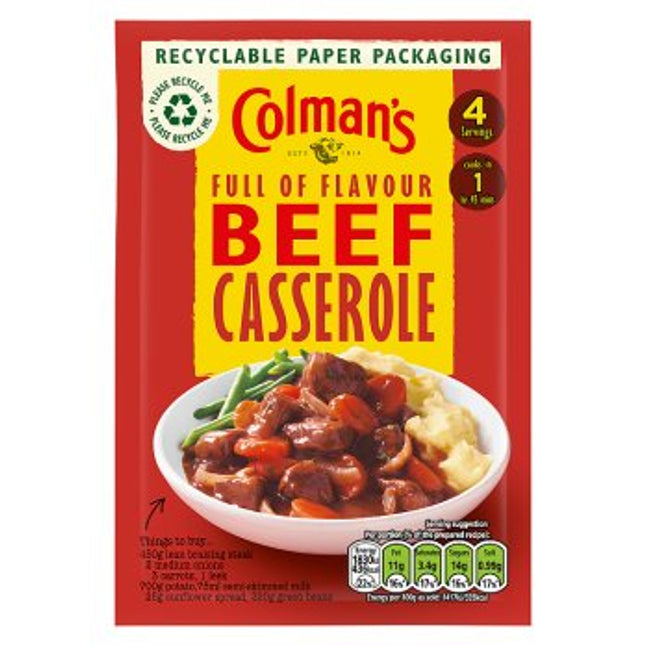 Colman's Beef Casserole 40G ( BB 30/04/2026 )